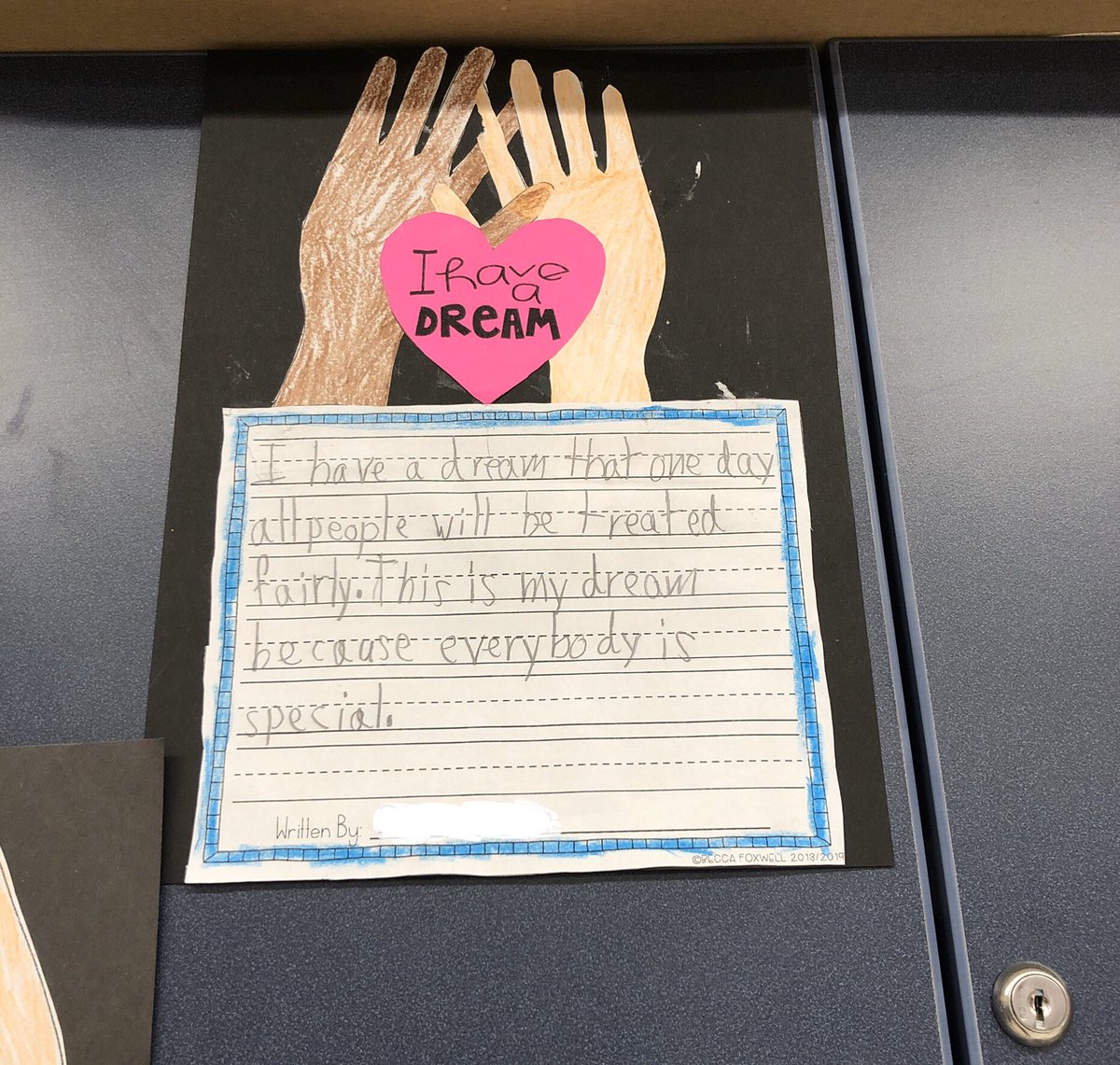 MsCatieRicca's tweet photo. “I have a dream that my four little children will one day live in a nation where they will not be judged by the color of their skin but by the content of their character.” -MLK Jr. https://t.co/4LRXdnowAe