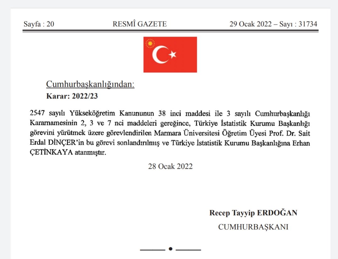 Adalet bakanı değişince adalet gelmeyecek, TÜİK başkanı değişince enflasyon düşmeyecek.

Hangi atama olursa olsun gençliğin bu sistemde payına düşen yalnızca geleceksizlik. Geleceksizliğe karşı sistem atanmışlarından medet ummak yerine örgütlenelim, direnelim, geleceği kazanalım.