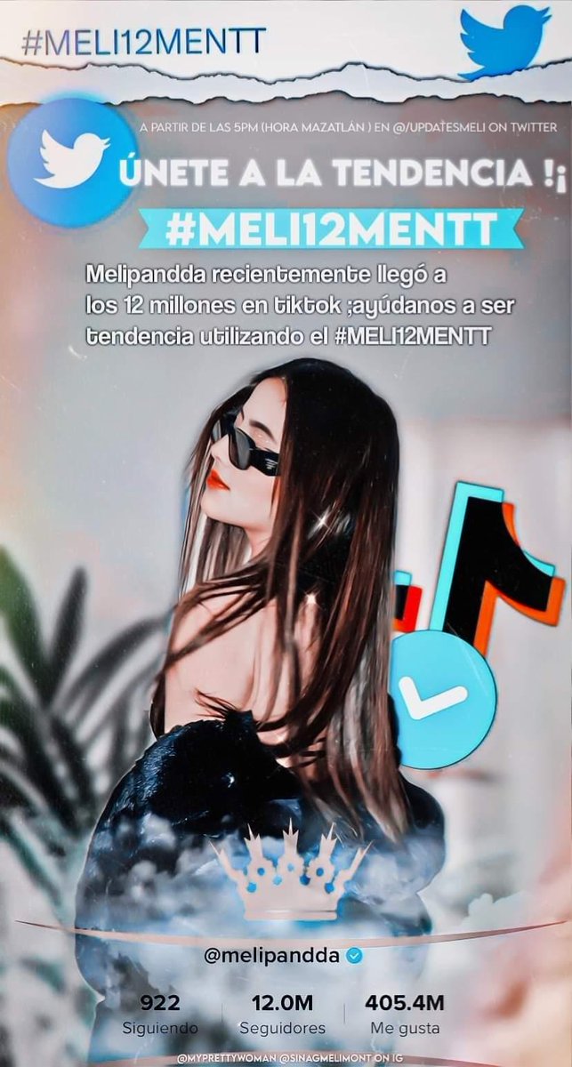 UpdatesMeli's tweet photo. esperemos que todos participen https://t.co/Gc10zLIPb2