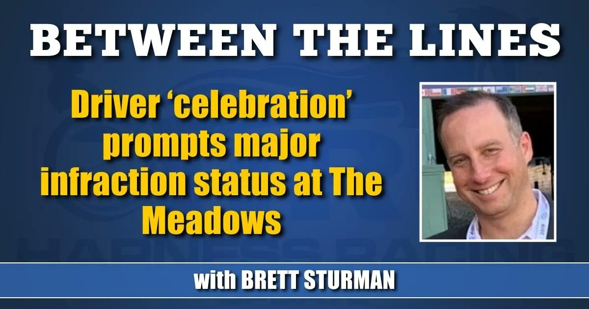 HarnessUpdate's tweet photo. • @RacingBeard: Driver ‘celebration’ prompts major infraction status at The Meadows
https://t.co/dw8OD1QeJh

... Subscribe to HRU - for free - today at https://t.co/3J00b9A8xX https://t.co/zzEB39evqN