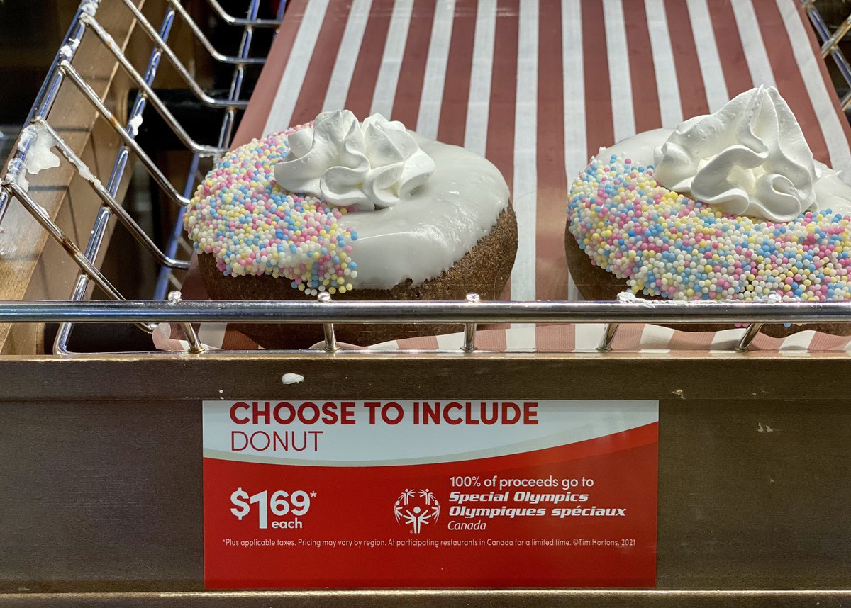 julia_romualdi's tweet photo. I am proud to be on the Special Olympics Ontario Board of Directors as the Athlete Representative. Go to your local Tim Hortons this weekend to buy a Special Olympic doughnut for #CHOOSE TO INCLUDE- TIM HORTONS CAMPAIGN all money raised goes to Special Olympics. #ChooseToInclude https://t.co/97oW9BXdZW