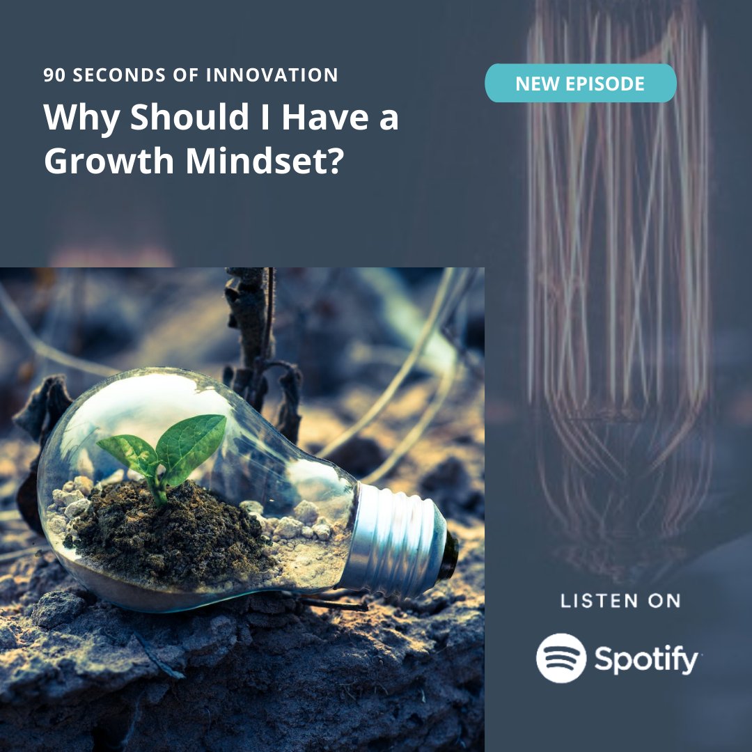 ebaiya's tweet photo. How are you building your #growthmindset?
All new #90SecondsofInnovation episodes on Spotify or wherever you listen to your favorite podcasts. https://t.co/VxA2AICHec
