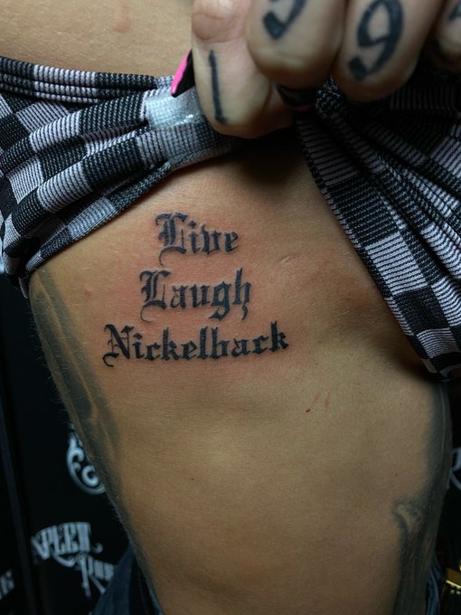 My @Nickelback tattoo https://t.co/IbX8Is7bll<a class="tags" target="_blank" title="On Twitter" href="/?out=eyJ0eXAiOiJKV1QiLCJhbGciOiJIUzUxMiJ9.eyJpYXQiOjE3MjAxODIwNjYsImlzcyI6InR3cG9ybnN0YXJzLmNvbSIsIm5iZiI6MTcyMDE4MjA2NiwiZXhwIjoxNzUxNzE4MDY2LCJyZWRpcmVjdF91cmwiOiJodHRwczovL3R3aXR0ZXIuY29tL05pY2tlbGJhY2sifQ.iOJtxkc7h0FxjNgFyFUg-ndG8fnTcVV5SanMeRtdxgmoS0W8iEkbLlF3nAQbzimoUgHoKO1imEcUxrMMYEyxog">@Nickelback</a>