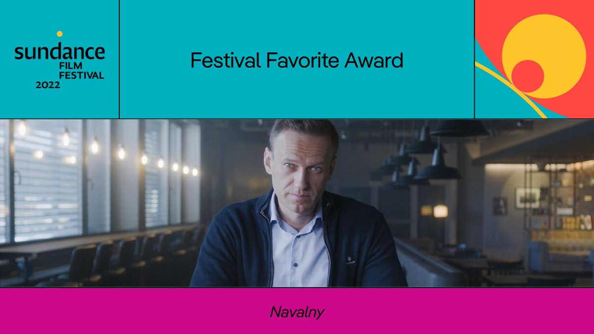 sundancefest's tweet photo. 🏆 Festival Favorite Award goes to NAVALNY, directed by Daniel Roher (@DanielRoher). #sundance https://t.co/uXmS0eTyro