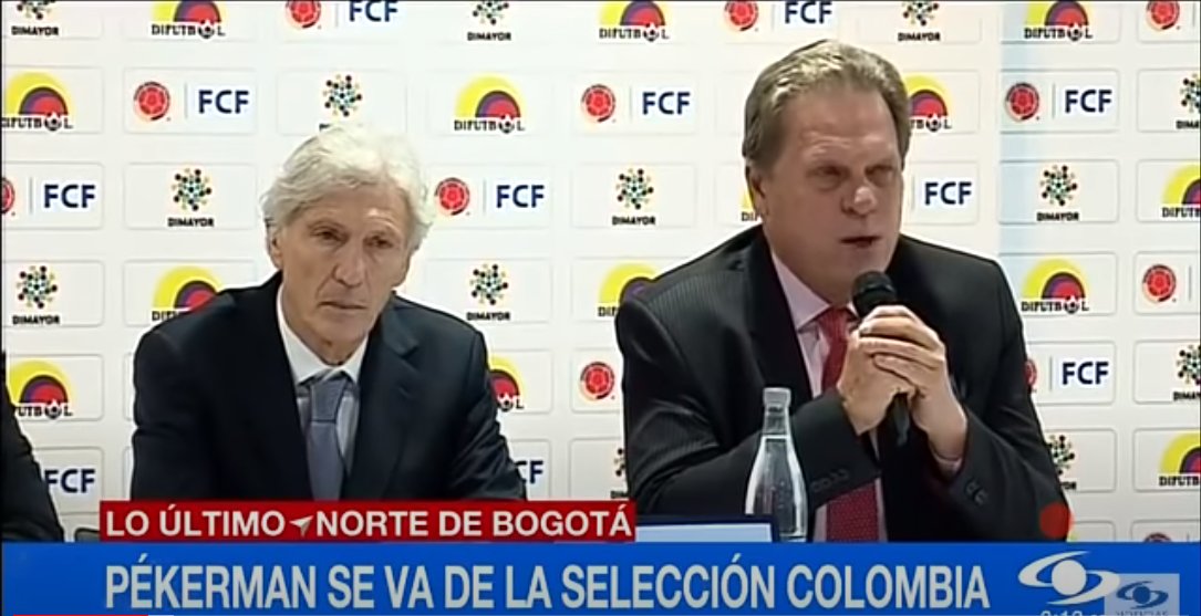 Vicente62095096's tweet photo. !!Todo empezó aquí señores, si hay algún culpable aquí se llama Jesurum!! @FCF_Oficial 
#ConLaTricolorPuesta Pekerman #COLvsPER James Rodríguez https://t.co/Qm21s72wU3