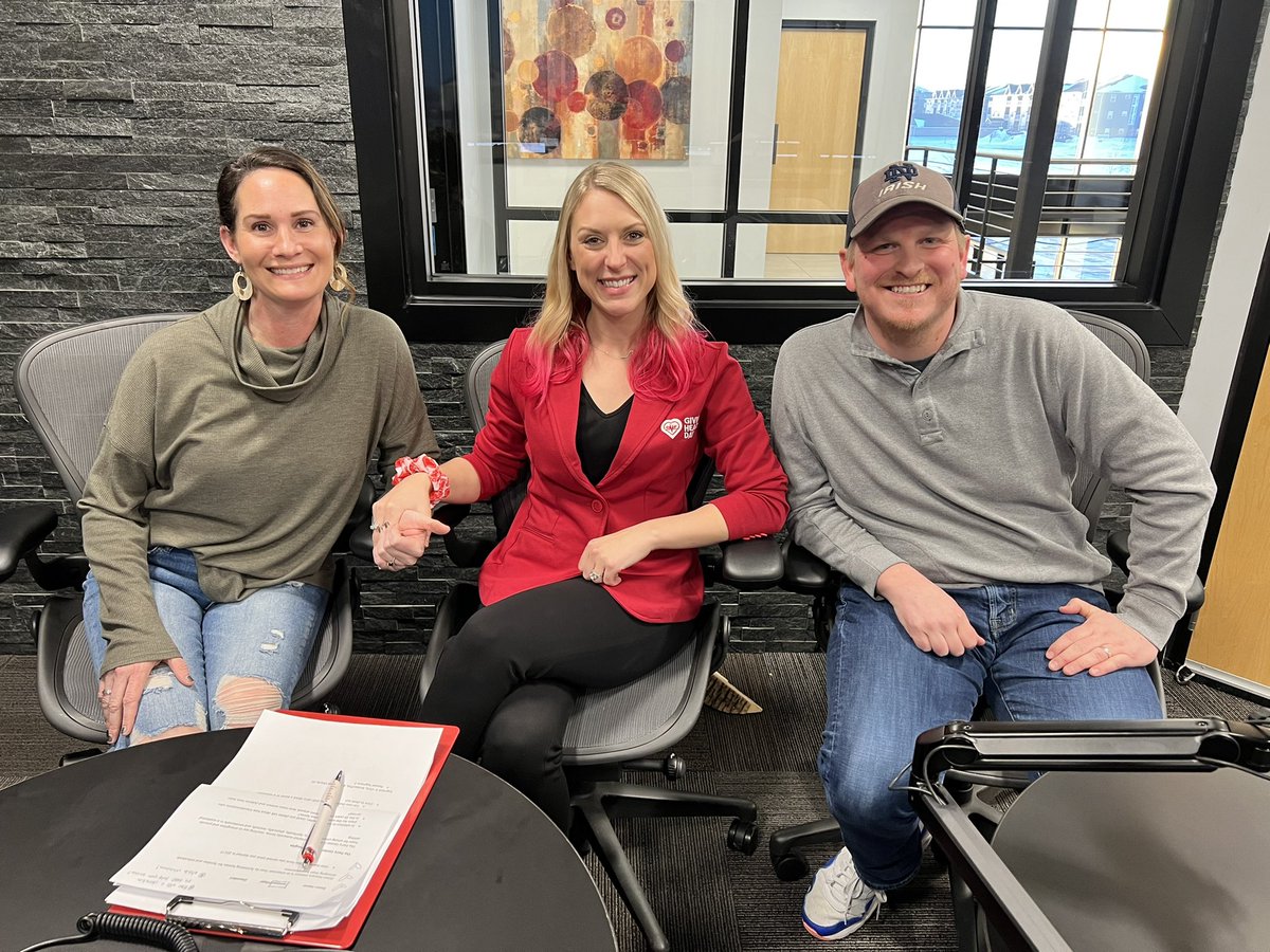 chrisbergpov's tweet photo. Feel Good Friday thanks to @GivingHeartsDay 
The Perry Center and Down Home joined us today and shared how they are making a HUGE impact in our community. 

THANK YOU for ALL you do!! 
Praise God! https://t.co/al0H9DrSKz