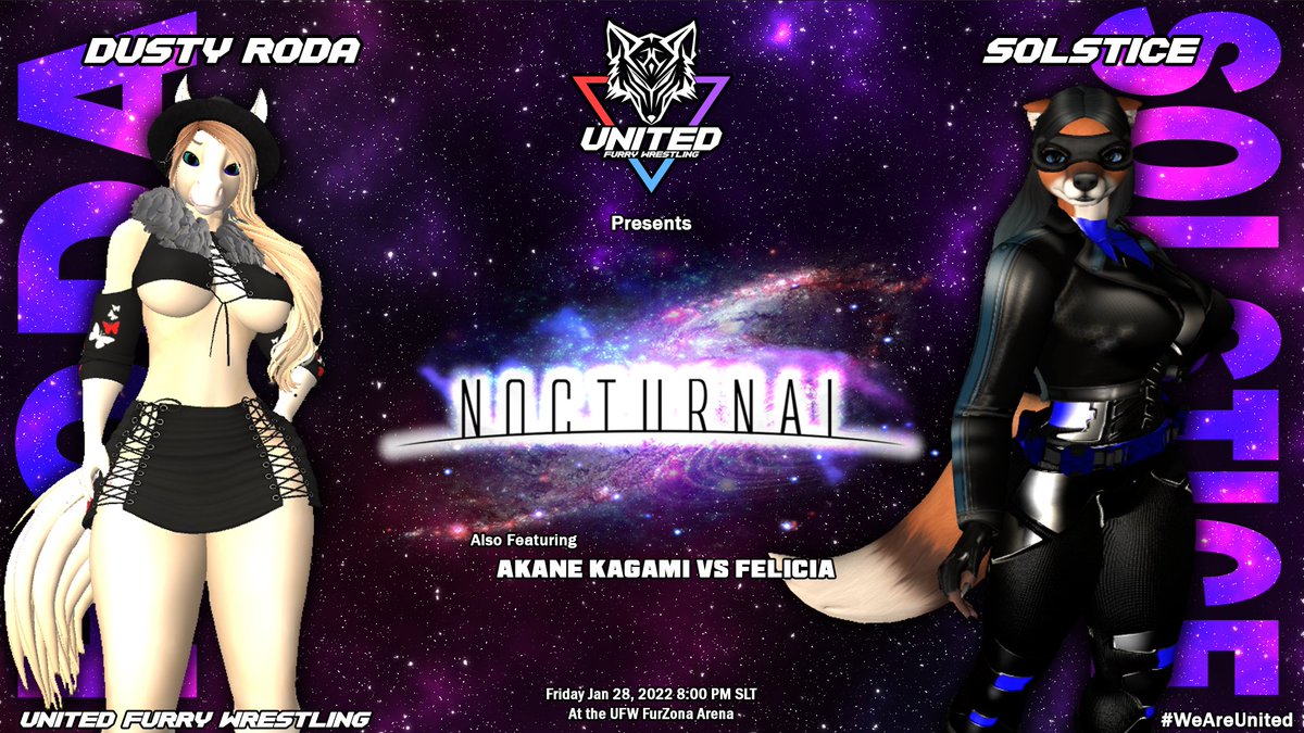 United Furry Wrestling tweet media