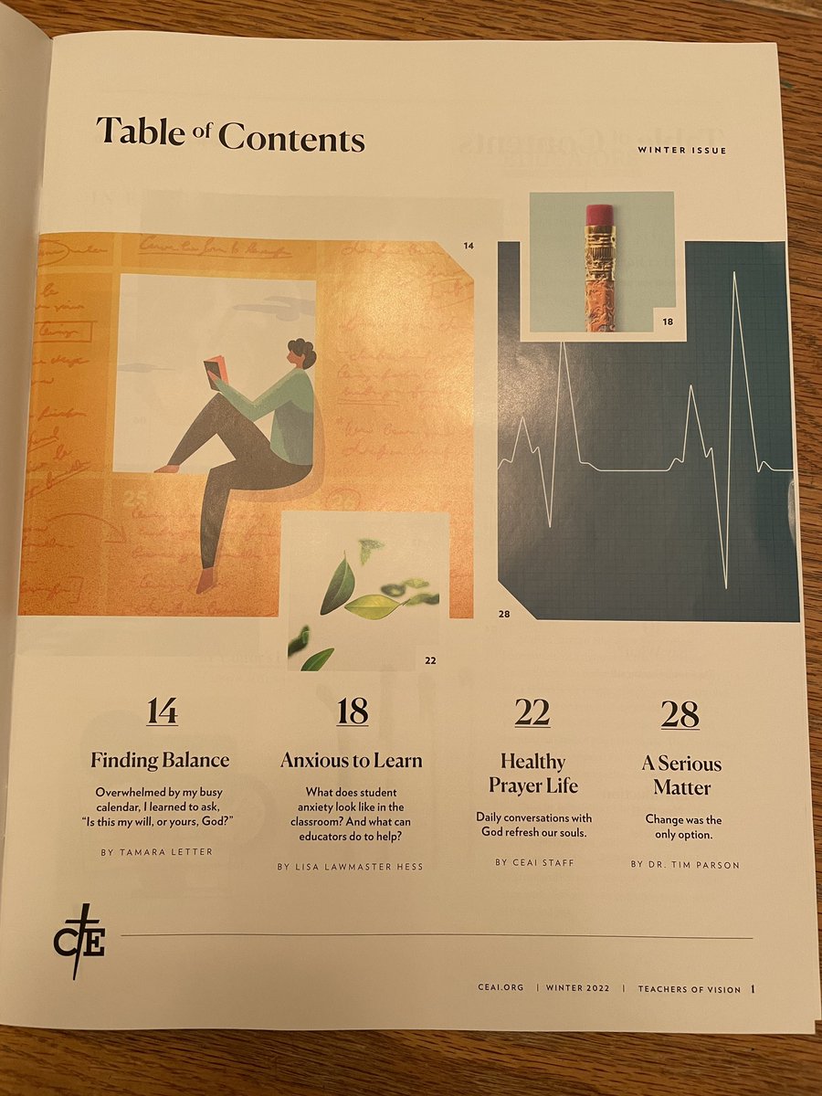 tamaraletter's tweet photo. This week’s joy was seeing my article “Finding Balance” as the cover story for Teachers of Vision magazine for Winter 2022! Always a thrill to see my words in print! 🌟 #passionforkindness #JoyfulLeaders #amwriting #tlap #TOV #CompelledBloggers #continue https://t.co/qAEl5QIuBk