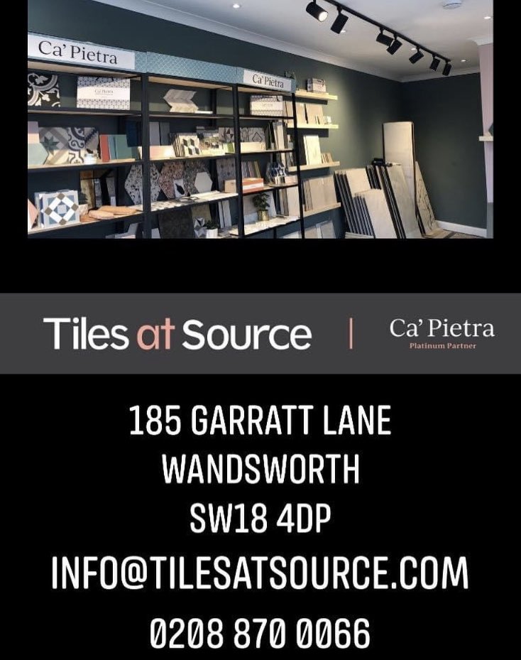 We are proud to introduce Our New Tile Studio / Showroom  Tiles At Source - 185 Garratt Lane just a few steps away from <a href="/bathatsource/">Bathrooms & Tiles At Source & Plumbing At Source</a>.We are currently open by appointment,please either call or email us to schedule a time to pop in . partnered with @ca_pietra_ as a platinum dealer