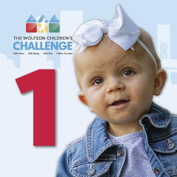 WolfsonChildren's tweet photo. TOMORROW IS THE BIG DAY! Join us down at the Baseball Grounds for a day of fun as we celebrate all of our patients &amp; honor this year's #Wolfson55, like 1-year-old Alley Mae at the #WolfsonChildrensChallenge!

https://t.co/larBHsogFs https://t.co/05lfWRJ9vH