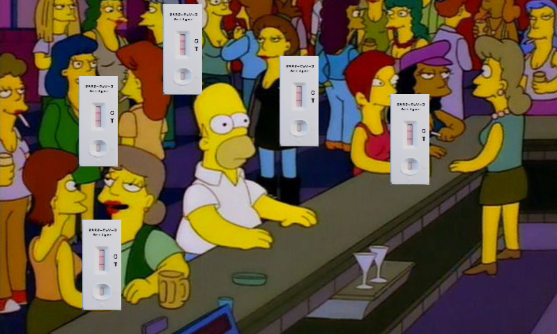 Está toda a gente a apanhar covid estou literalmente assim