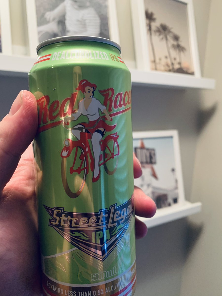 NA Beer recommendation for anybody trying to crush out the last weekend of #dryjanuary like me...this Red Racer Street Legal IPA is hitting the spot! 🍻🙏🍻