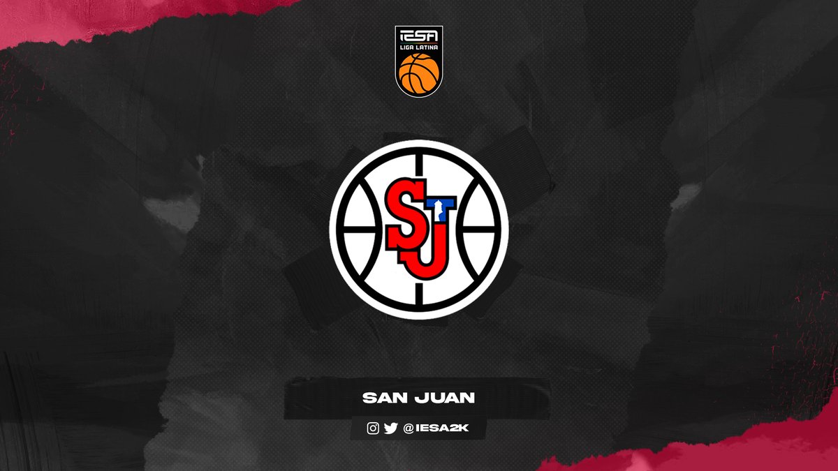 SAN JUAN BASKETBALL es el último team inscripto en esta Temporada 2 de IESA LIGA LATINA 👏

¿Llegarán más equipos a la competición? 👀