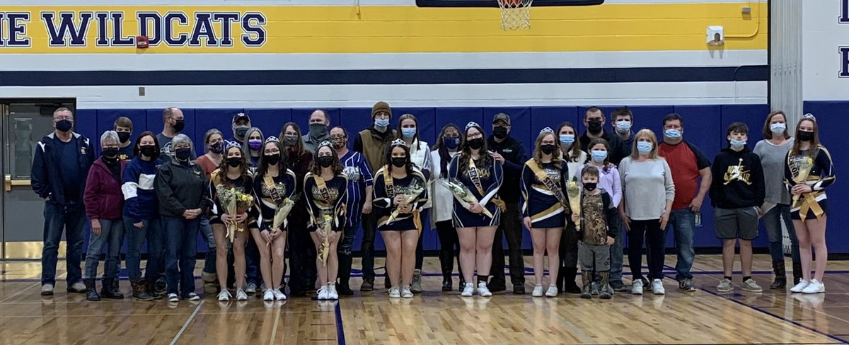 Always love celebrating our seniors.  Tonight it was our Whitman Cheerleaders.  Such an awesome group of girls and families!  #greatdaytobeawildcat