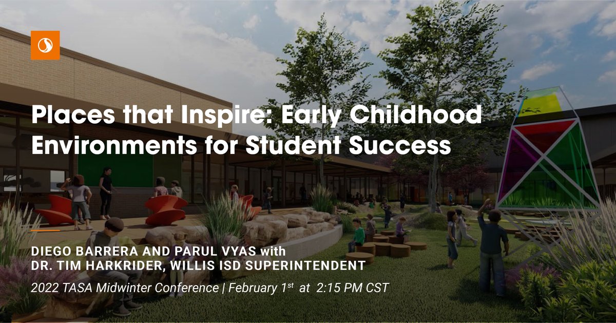 Diego Barrera (@dibarrer) on Twitter photo Can introducing nature-based #design really benefit early childhood learning? Join <a href="/DrHarkrider/">Tim Harkrider</a> from <a href="/WillisSchools/">Willis ISD</a> and <a href="/parulsavy/">Parul Vyas</a> and myself at #TASA2022 to find out more: bit.ly/3ug6oc2. #Leading4All #StantecEdu <a href="/Stantec/">Stantec</a> Can introducing nature-based #design really benefit early childhood learning? Join <a href="/DrHarkrider/">Tim Harkrider</a> from <a href="/WillisSchools/">Willis ISD</a> and <a href="/parulsavy/">Parul Vyas</a> and myself at #TASA2022 to find out more: bit.ly/3ug6oc2. #Leading4All #StantecEdu <a href="/Stantec/">Stantec</a>