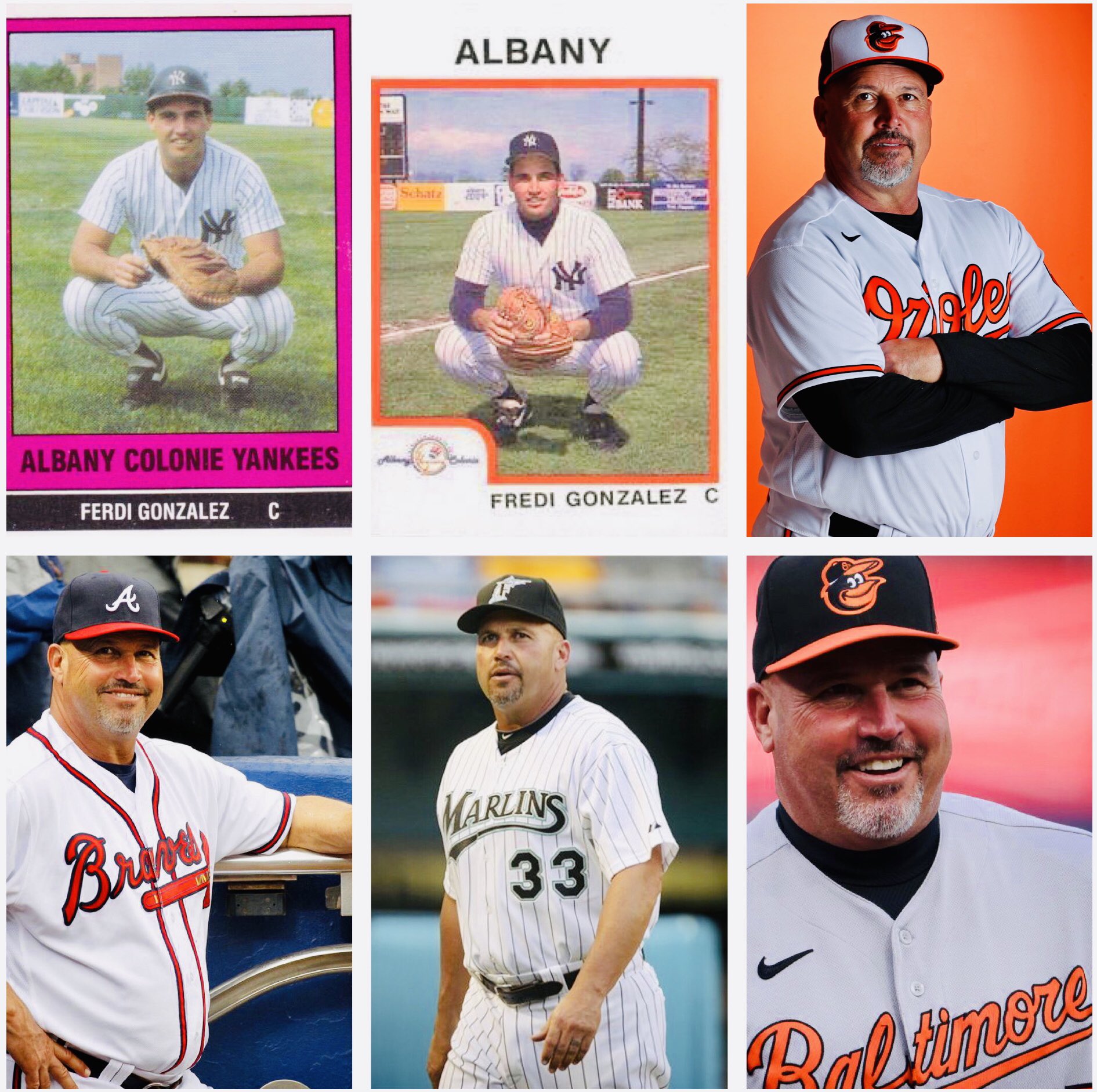 Happy baseball birthday to former Albany-Colonie catcher Fredi Gonzalez! 