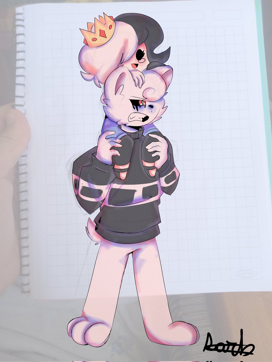 Sarhabaz2's tweet photo. Holaaaaa uwu aquí les traigo un pequeño dibujo para el señor @OsitoYtber uwu espero que te guste 😊

⚪⚫~ Batalla de rap junto a osito.exe~🔴🔵 

Inspiracion:Carol roll and whitty https://t.co/wGeadDDnBX