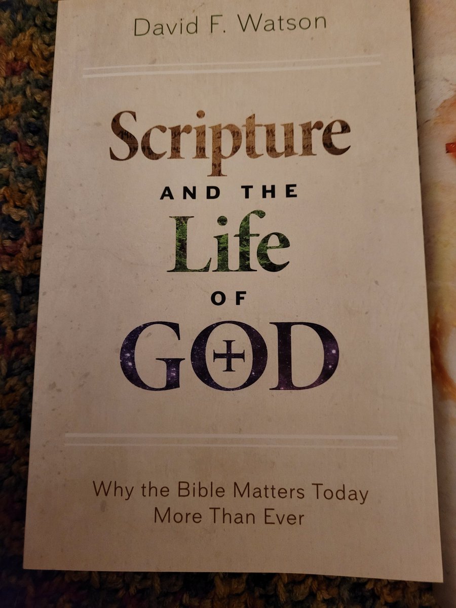 RevRickHamilton's tweet image. My next read