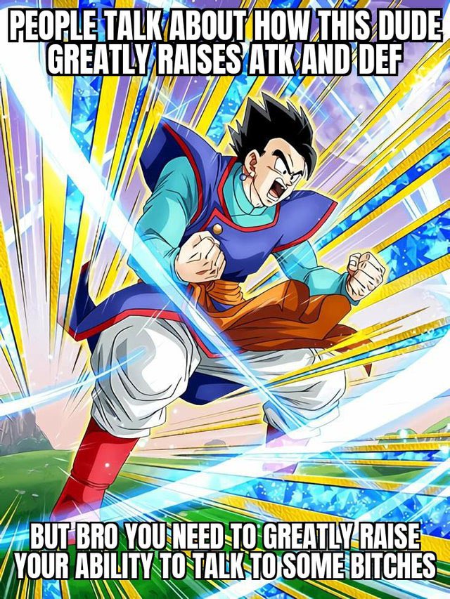 Tigerclaw_'s tweet photo. OMG, WHO MADE THESE DOKKAN MEMES?!?!?!?! 🤣🤣🤣😭😭 https://t.co/FZw60dU2NT