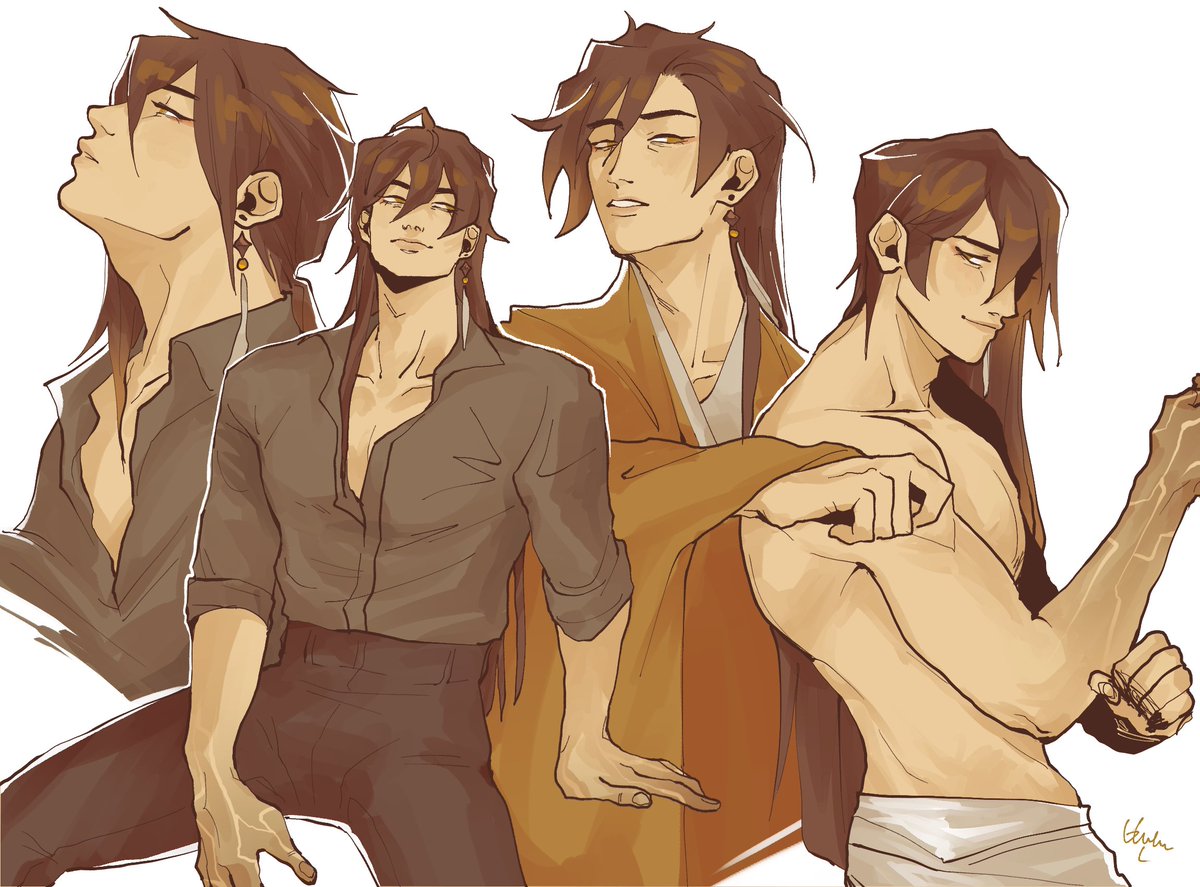 my friend likes his collarbones #原神 #zhongli