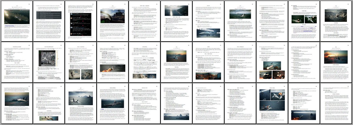 KeystoneWolf's tweet image. Chapter 41, for #CutCombat VR Mission 5, is complete! Two more chapters to go, then it's time to polish and finalize everything. #AceCombat

VR chapters: 10k~ words.
Page Count: 33p.

Intro: 3p.
VR1: 4 p.
VR2: 3 p.
VR3: 6 p.
VR4 + Ghost Squadron: 8 p.
VR5: 9 p.
VR6/Airshow: TBD!