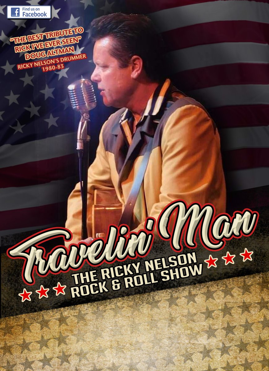 rickynelsontribute.com
Travelin Man The Ricky Nelson Rock n Roll Show Tour 2022
<a href="/ChapelArtCentre/">Chapel Arts Centre</a>
<a href="/Pontins/">Pontins</a>
<a href="/wctclacton/">West Cliff Theatre</a>
<a href="/ArtsCryer/">CryerArts</a>
@acadamy2
Academy 2 #Oldham
Civic Centre, #Uckfield