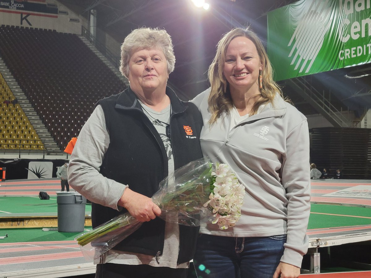 IdahoStateTFXC's tweet image. Thank you Susan for all you've done to help put program grow and succeed!

#RoarTogether
