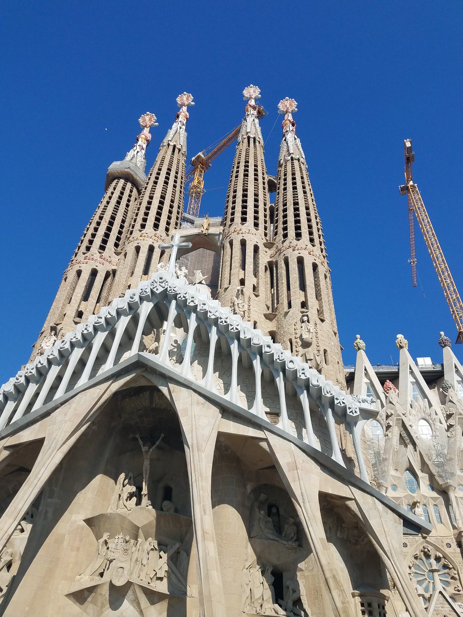 Great food and beautiful architecture.