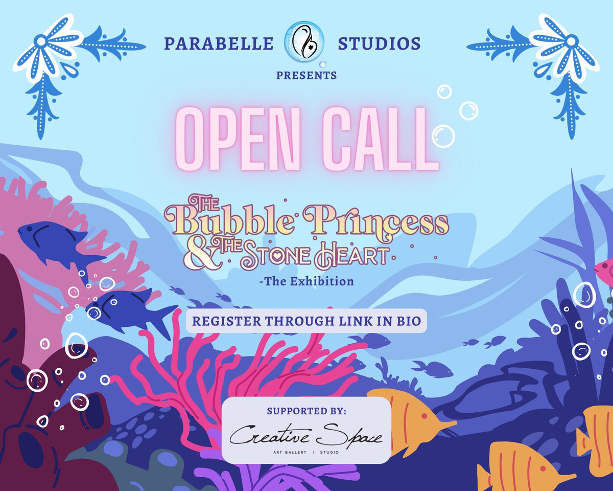 ParabelleStudio's tweet photo. Hello everyone! We are happy to announce that we are looking for artists and volunteers to participate in our upcoming exhibition! https://t.co/rfcY4I0461