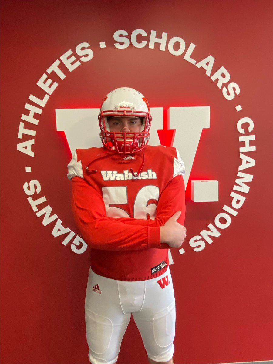 I’m very happy and excited to announce that I received my first college football offer to play at Wabash. Thank you to <a href="/NPCoachRalph/">Kyle Ralph</a>, <a href="/CoachOlmy/">Olmy Olmstead</a>, <a href="/WabashFB/">Wabash College Football</a>.