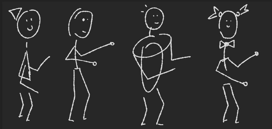 VynthaArt's tweet photo. #GGJ22 - my task, make a character, that looks like a programmer made it

Good start into the weekend i guess 👀 https://t.co/YQGYwE86sr