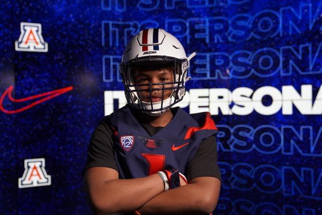 Great Visit at U of A. Thank you coach <a href="/coachBSanders18/">Brandon Sanders</a> and <a href="/FastCampAth/">Kevin Brown(Coach KB)</a> for the opportunity. #BearDown @CoachDA_ <a href="/chuckcecil26/">Chuck Cecil</a>