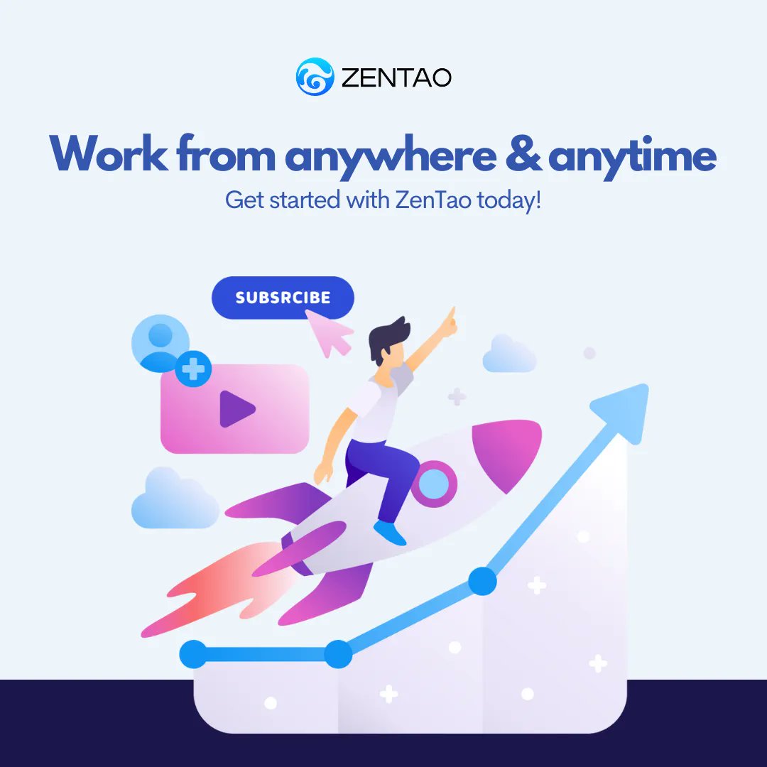 Collaborate with your team and stay on top of the latest updates in real time. 

ZenTao Cloud lets you work from anywhere, anytime while also having complete access to all data that's important for business success!

Sign up for a free trial: zentao.pm