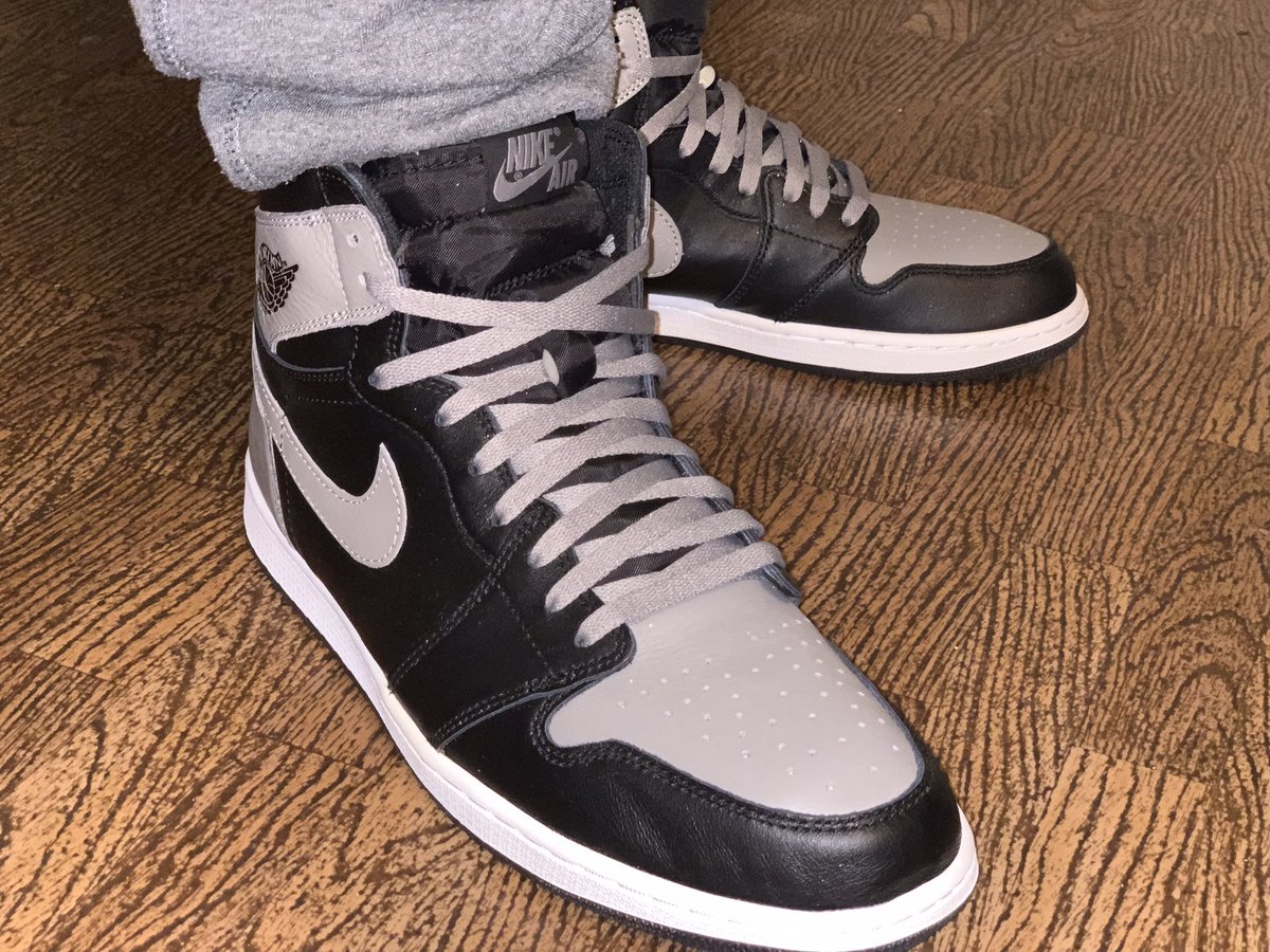 BigDmilz's tweet photo. Rockin my AJ1 Shadows with the pixie dust for Friday’s #QuarantineDripCheck. Shirt by @x_juanwilson and he did his thing with this one. What did y’all rock today? Lemme see somethin! https://t.co/laT5B7V2zC