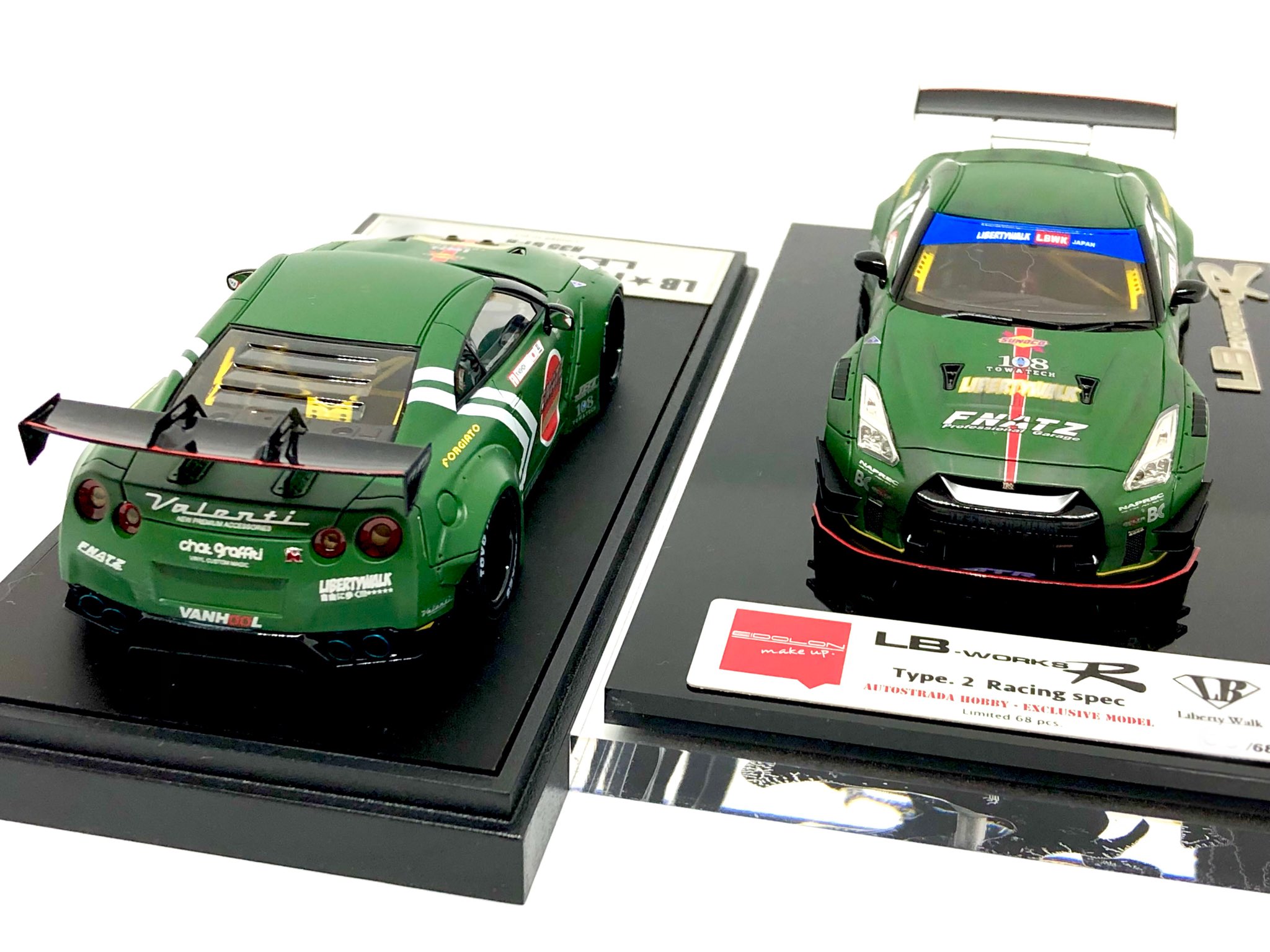 アイドロンLIBERTY WALK LB011AH3 マットグリーン 限定68個