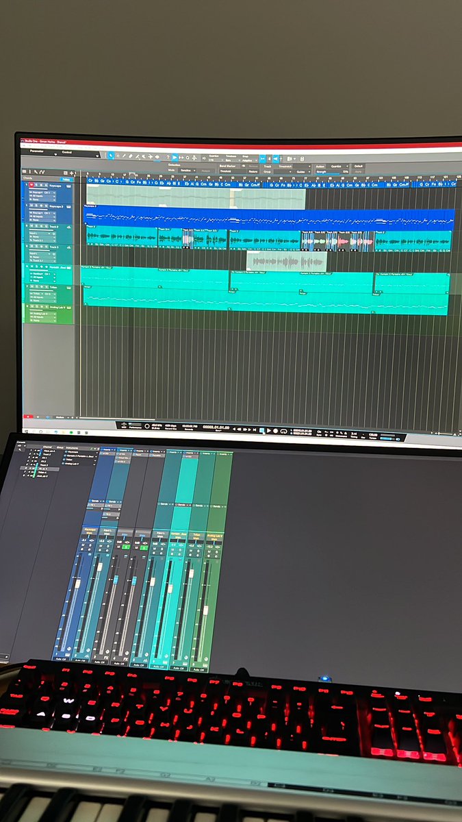Croos101's tweet photo. Constructing a cover song from scratch. https://t.co/JI1vS5kUpb