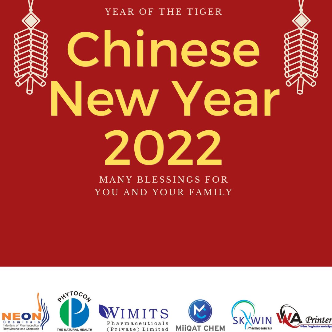 Wimits2's tweet photo. We wish you a happy Chinese New Year of the tiger. May this new year be filled with happiness, prosperity, and many precious moments with your loved ones. Happy Chinese New Year 2022. #wimitspharmaceutical #chinesenewyear2022 #happiness #chinabusiness https://t.co/NYgzEOCGip