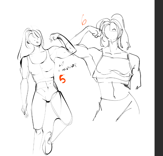 days 5 + 6 r just little , attempts to draw 💪 