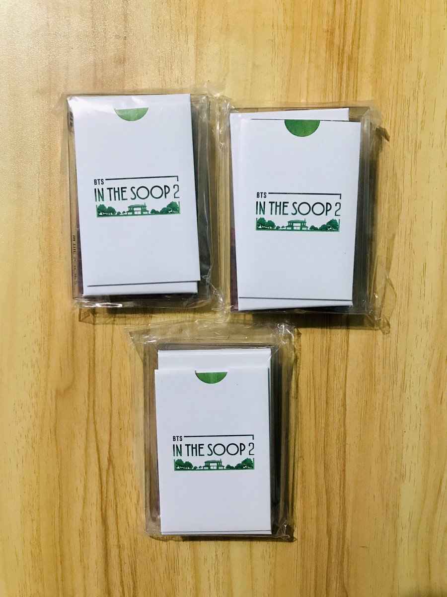 TheMerchPerchPH's tweet photo. #TMPPH_Updates
📣 IN THE SOOP PHOTOCARD
✅arrived at our address
we’ll message all the buyers po later after namin ma-pack lahat ng photocard thankie 💜 https://t.co/QbDOKYeAER