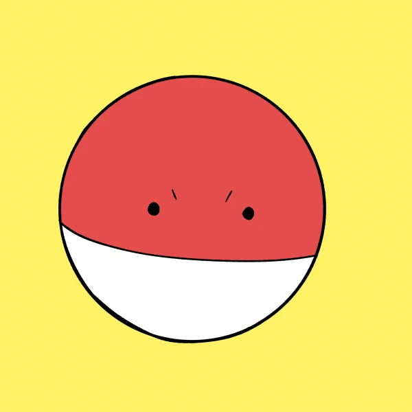 リクエストさんき!びりりだま。衝撃的な簡素…これ誰が描いてもいいだろ 