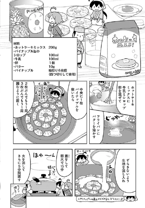 ホットケーキミックスとパイナップルでおやつを作るよ(2/2)

ホットケーキミックスと缶詰パイナップルの相性結構いいんですよね。シロップを使うのがポイントです。(ほんと何回も試作したので是非味を確かめてほしい) 