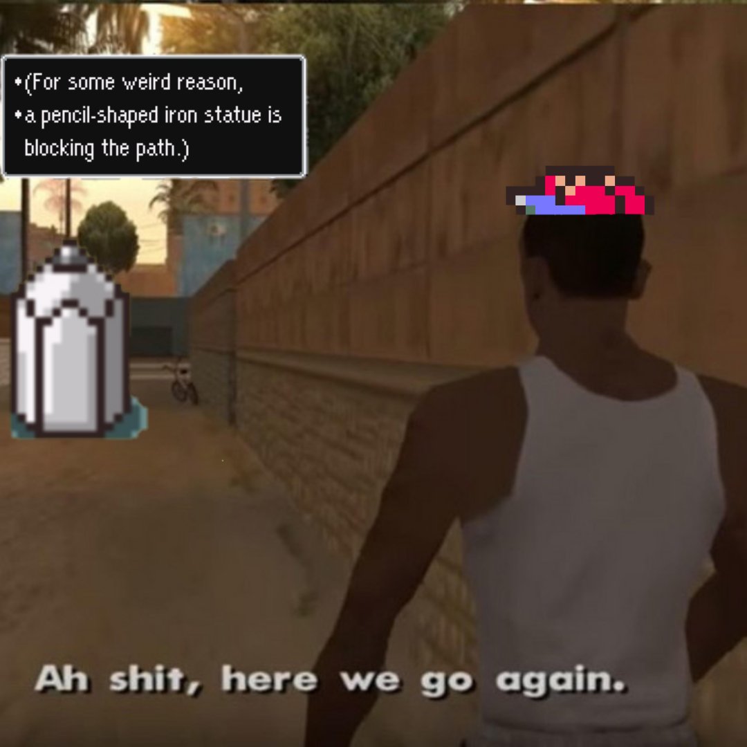 Everytime I start a new EarthBound playthrough