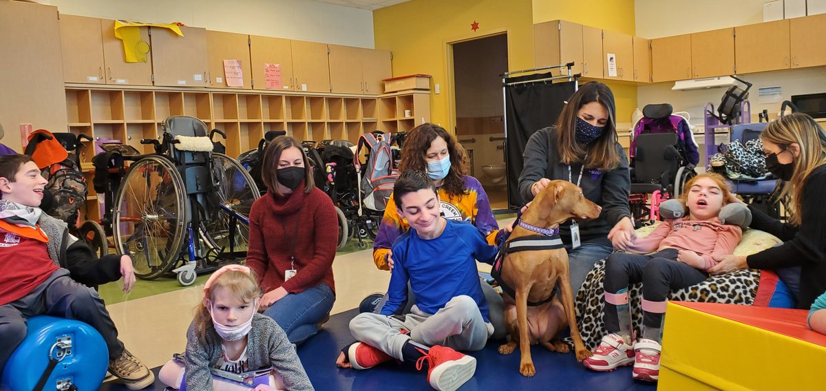 We MOVED into the weekend with a visit from our favorite furry friend!