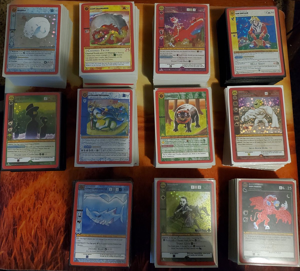 MetaCollectors's tweet photo. Hey Mike,

Is this enough decks?

@MetaZooGames  #metazoo #100k #NFTCommunity #MTGNeon https://t.co/vdX9yWQ0vd