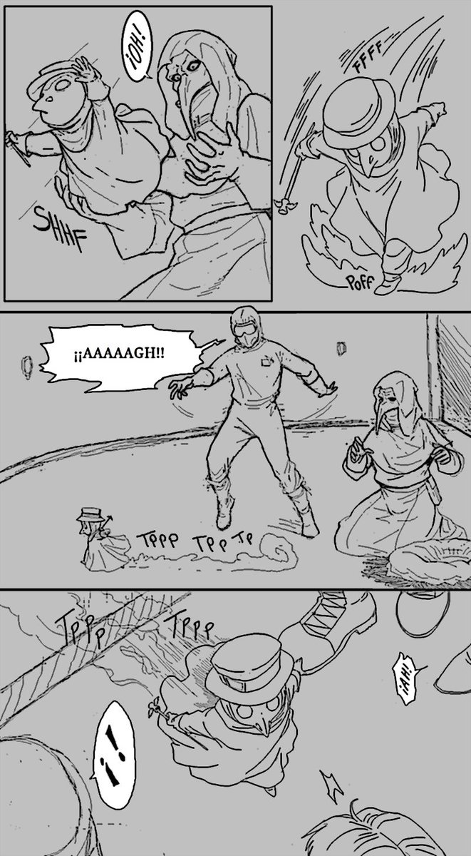 chiaki91437362's tweet photo. Este comic esta basado en una historia de La Fundación SCP (o sea, no es mía).
Agradezco a todos por leer este comic, trate todo lo posible por apegarme a la historia original. Ojala les haya gustado tanto como a mi dibujarlo. Parte 10 y final.
#SCPFoundation #SCP049 #SCP049J https://t.co/QLtzLgP404