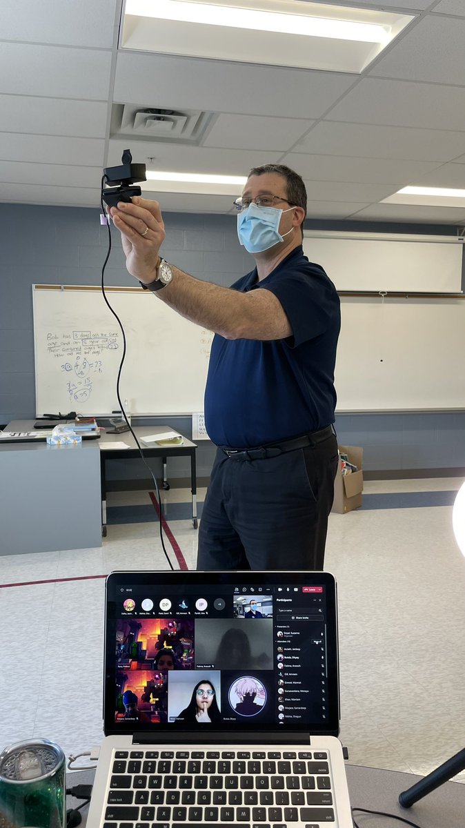 Thanks Mr. Romanet for popping into our classroom today! Our students enjoyed seeing another familiar face! <a href="/DolsonPS/">Dolson Public School</a>