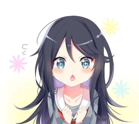 ごちうさの一コマを模写してプロセカのキャラにアレンジする絵柄矯正練習①チノちゃん→一歌ちゃん 