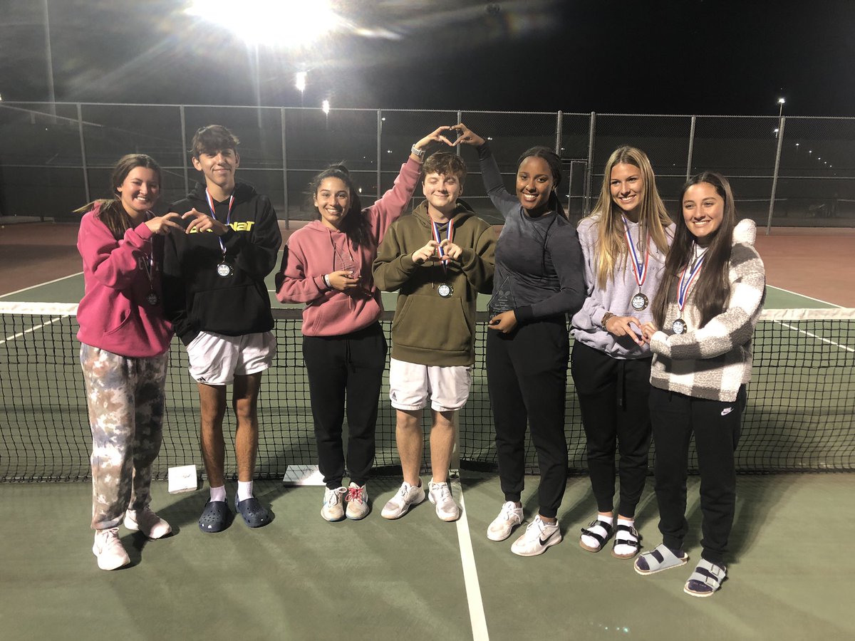 MHSTennis4's tweet photo. Montgomery bears representing at our first full tournament of the year.                           A girls singles 🥈 B girls singles 🥇 A mixed, A boys singles, and A girls doubles-consolation. Go bears! https://t.co/bzg85XmRsA