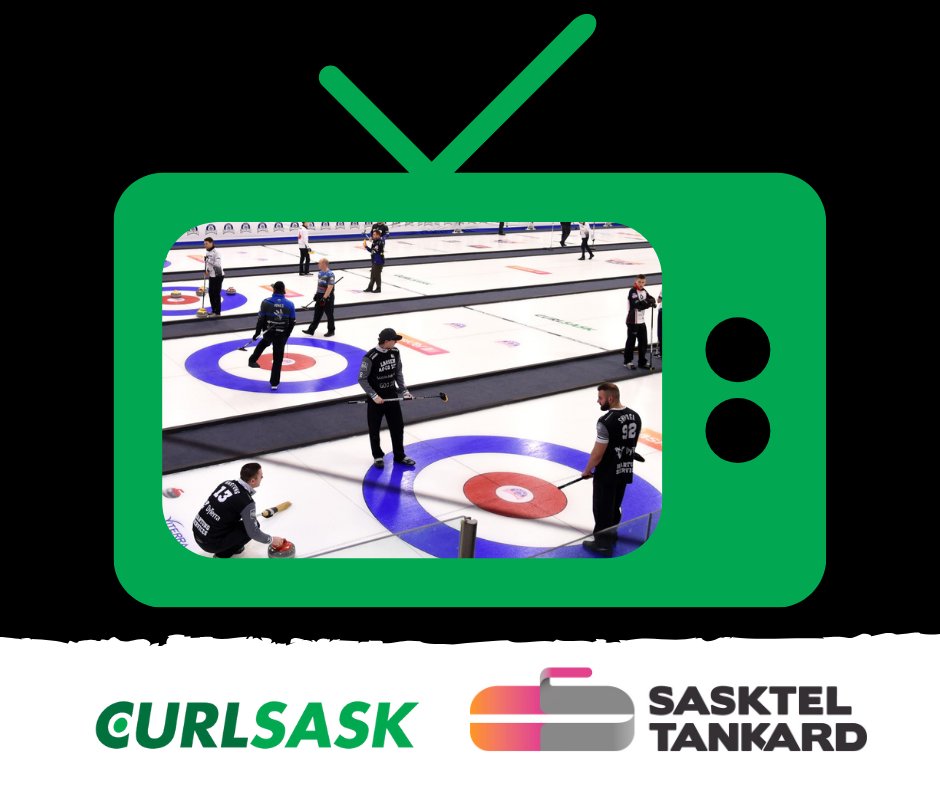 SaskTel_Tankard's tweet photo. You can also catch the evening draws and playoffs on SaskTel maxTV (channels 49/349) and maxTV Stream (channel 49).  🥌📺

#SaskTelTankard #CURLSASK #curling 
@SaskTel  @CURLSASK https://t.co/F6dvD4BR5r