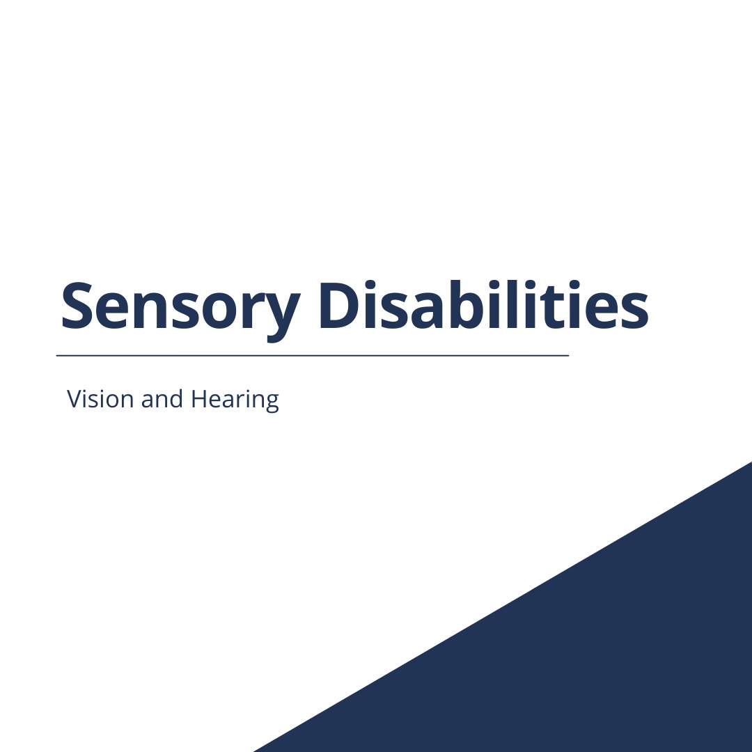 InclusiveSWAN's tweet photo. Sensory Disabilities- Vision &amp; Hearing

Click on the images below to learn more about hearing and vision disabilities! Here, we also discuss the impacts of these disabilities on mobility 🚶‍♂️

@inclusivemap @sfugero #inclusivemapsfu #inclusivemap #disability #disabilities #sfu https://t.co/3KEobM1GFi